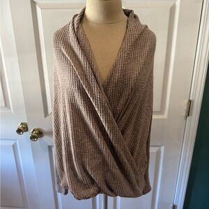 Anthropologie Tan Knit Women's Sweater
